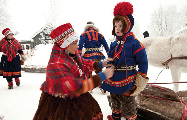 sami people frozen